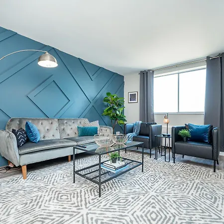 Villa Atlanta Downtown! High Rise! Onsite Parking Lm1903